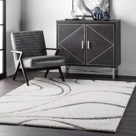 Nuloom Carolyn Modern Shag Area Rug 7ft 10in x 10ft OZSG08B-8010
